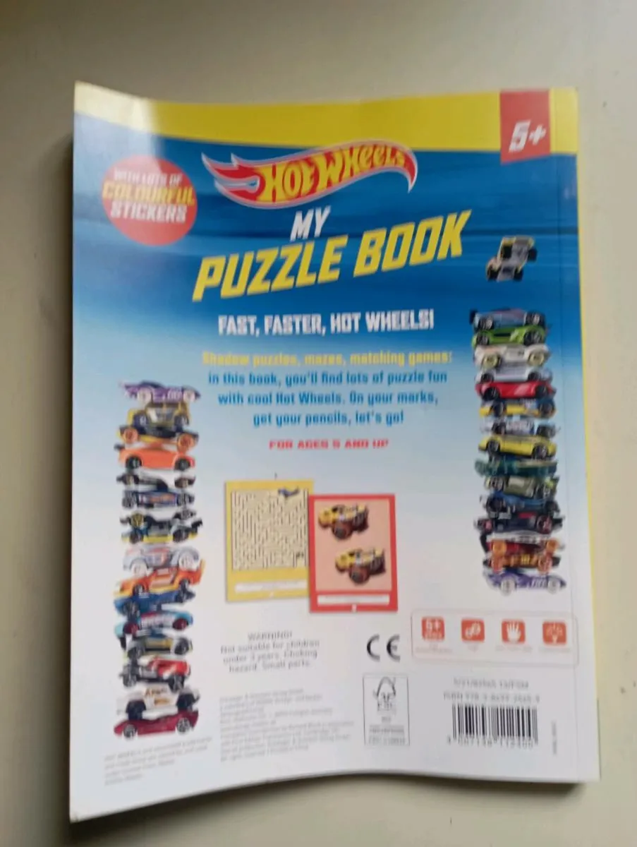 MY LITTLE PONY COLOURING BOOK PLUS HOT WHEELS BOOK - Image 3