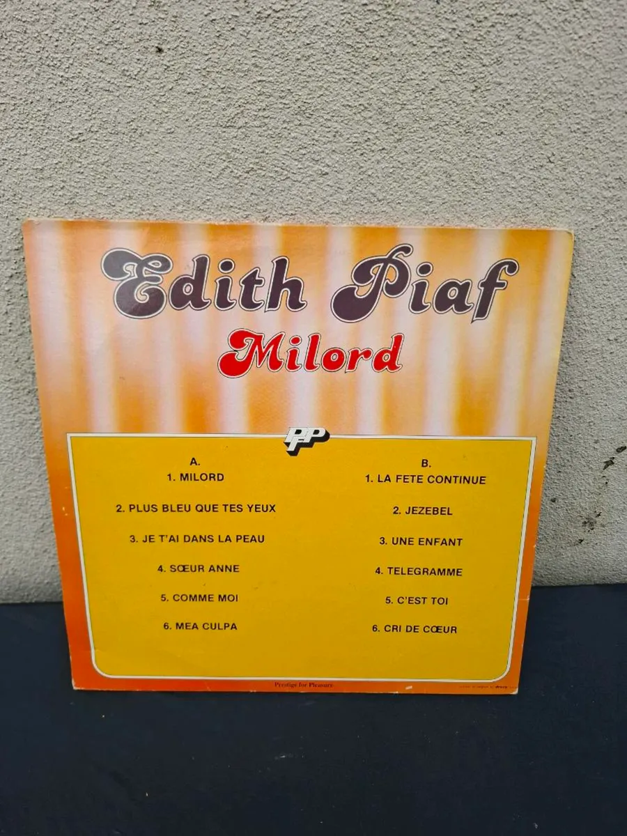 Vinyl edith piaf milord - Image 2