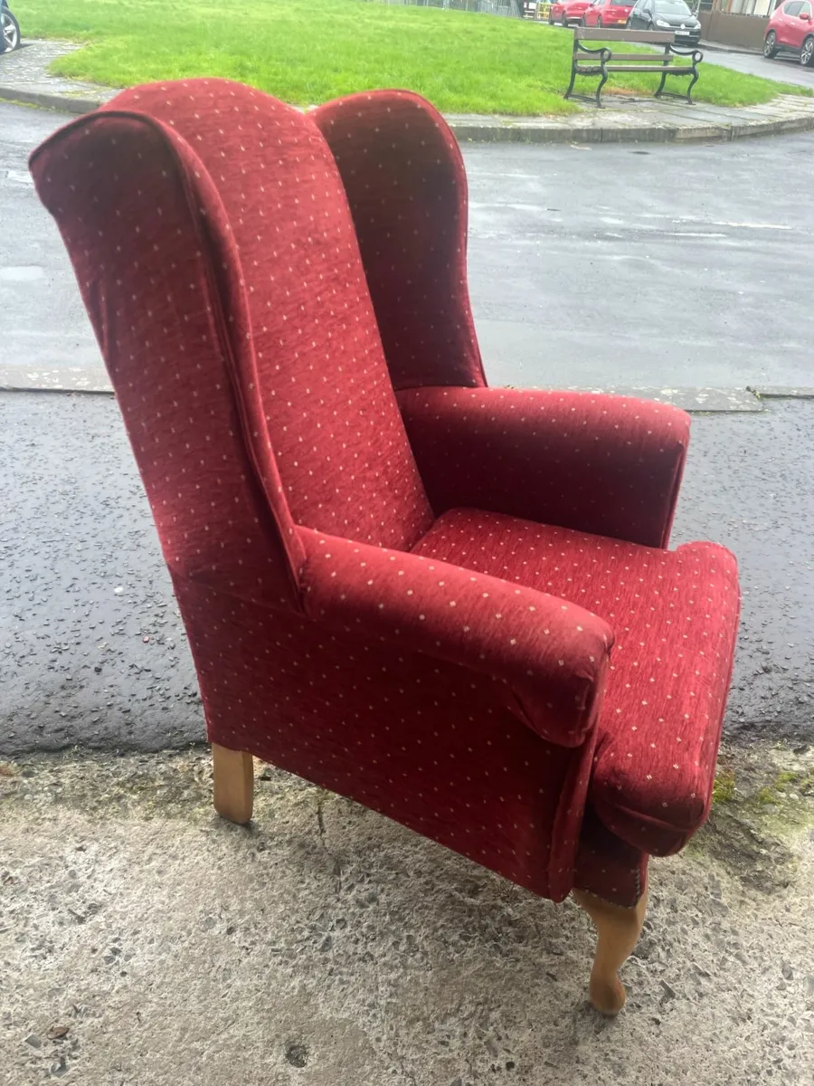 Queen Ann type chair. - Image 2