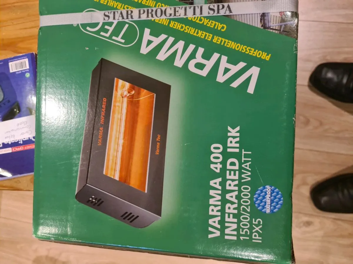 Varma 400 infrared heaters - Image 1