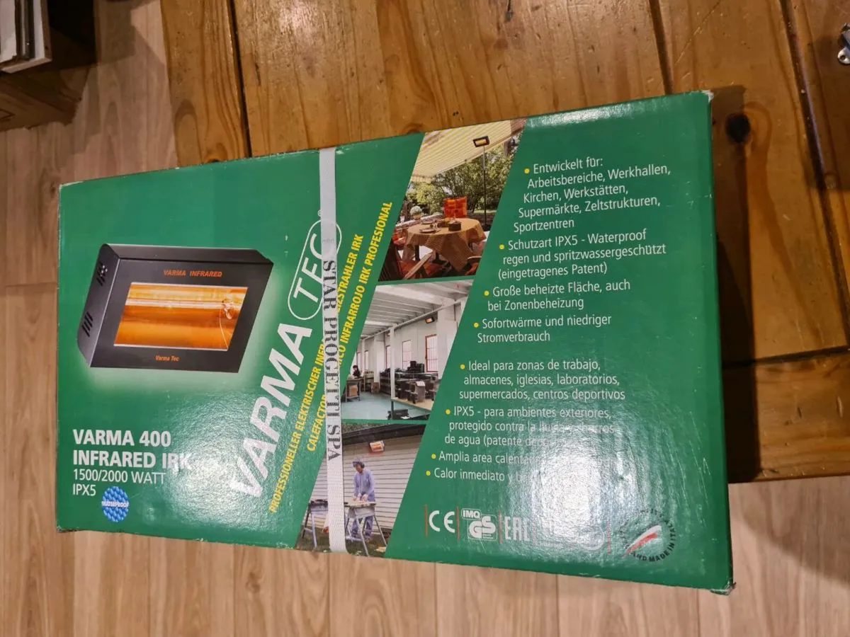 Varma 400 infrared heaters - Image 3