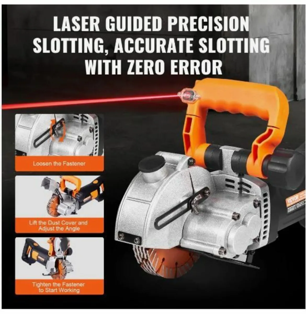 Electric Wall Chaser, Wall Groove Cutting - Image 2