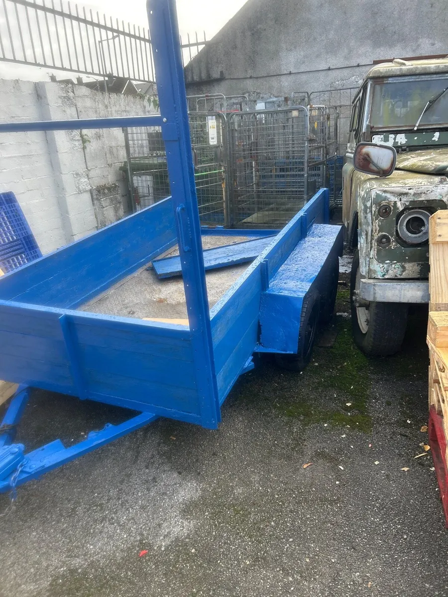 8 x4 builders trailer: free jockey wheel - Image 2