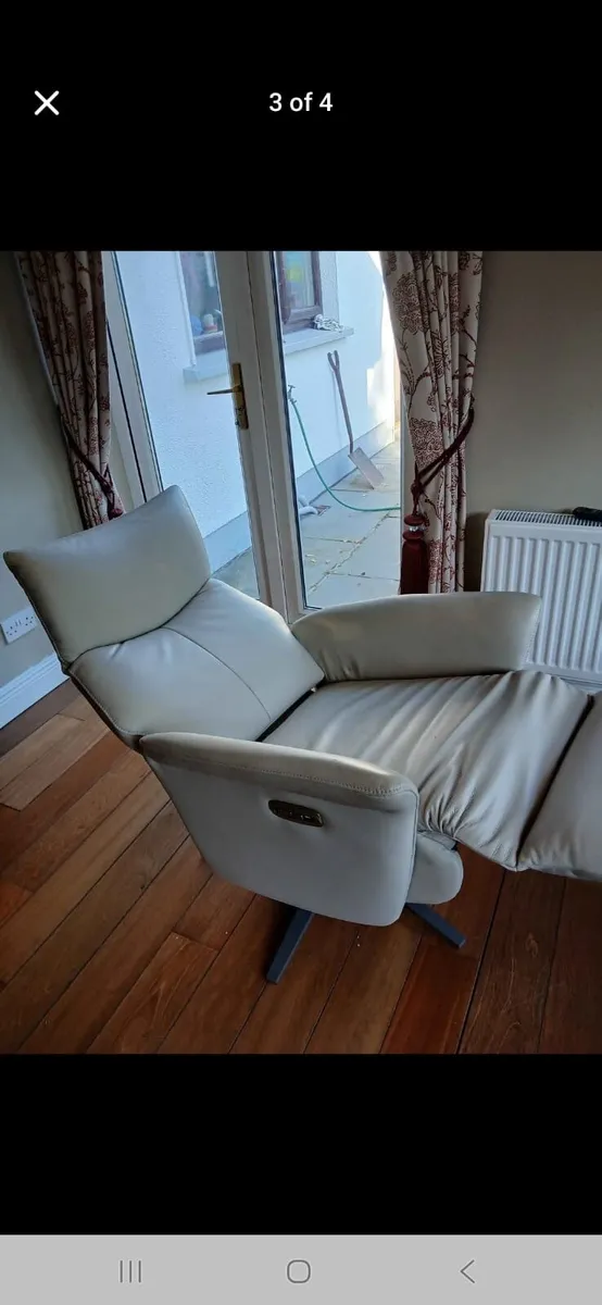 Leather Recliner Arm Chair - Image 2