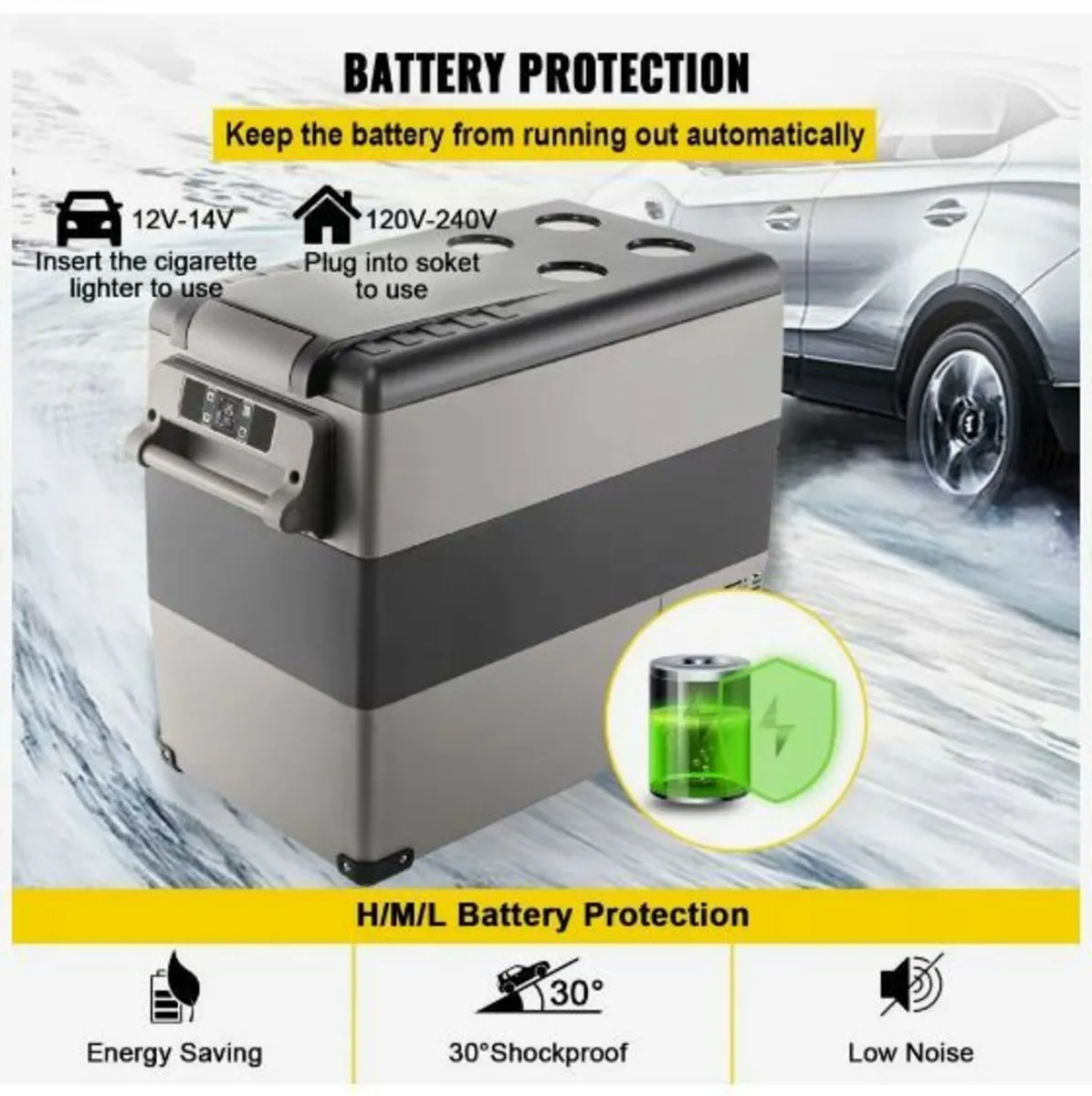 Car Refrigerator 55L Compressor - Image 2