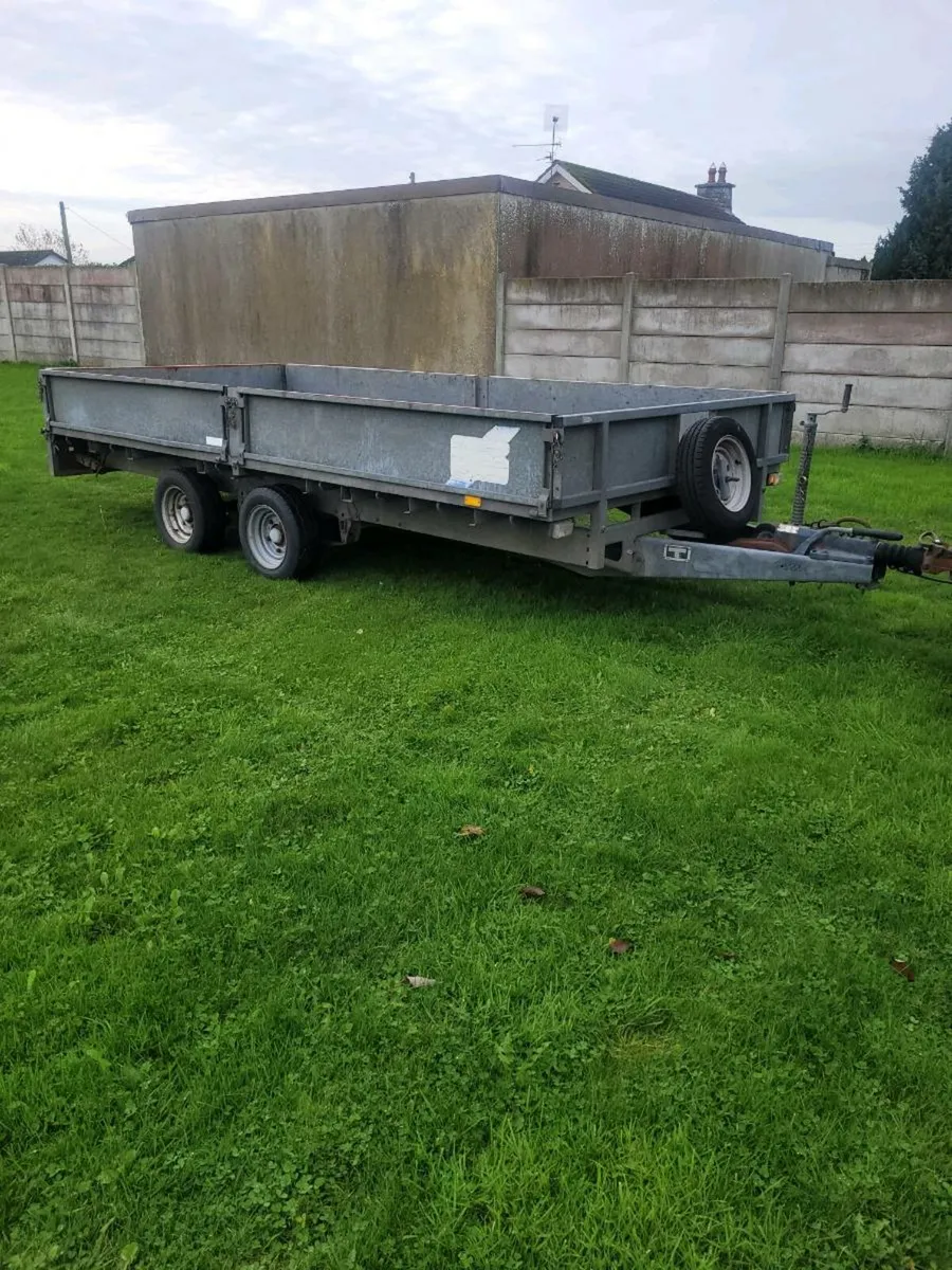 14x6'6 ifor Williams drop sides trailer - Image 1