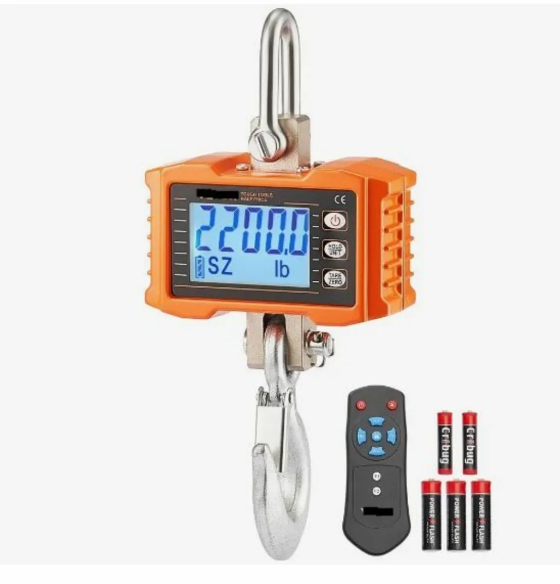 Digital Crane Scale, 2200 lbs/1000 kg - Image 3