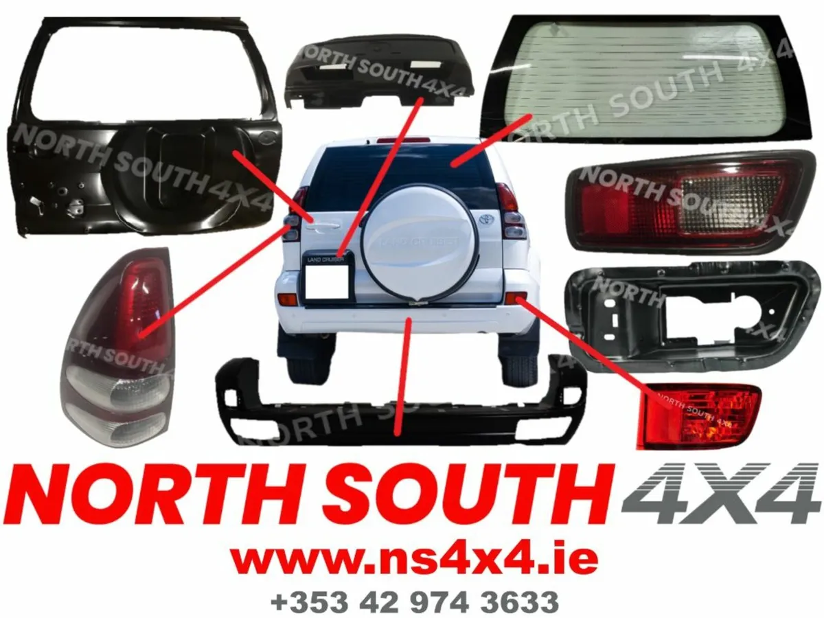 Toyota Land Cruiser Parts & Accessories 02-10 - Image 1