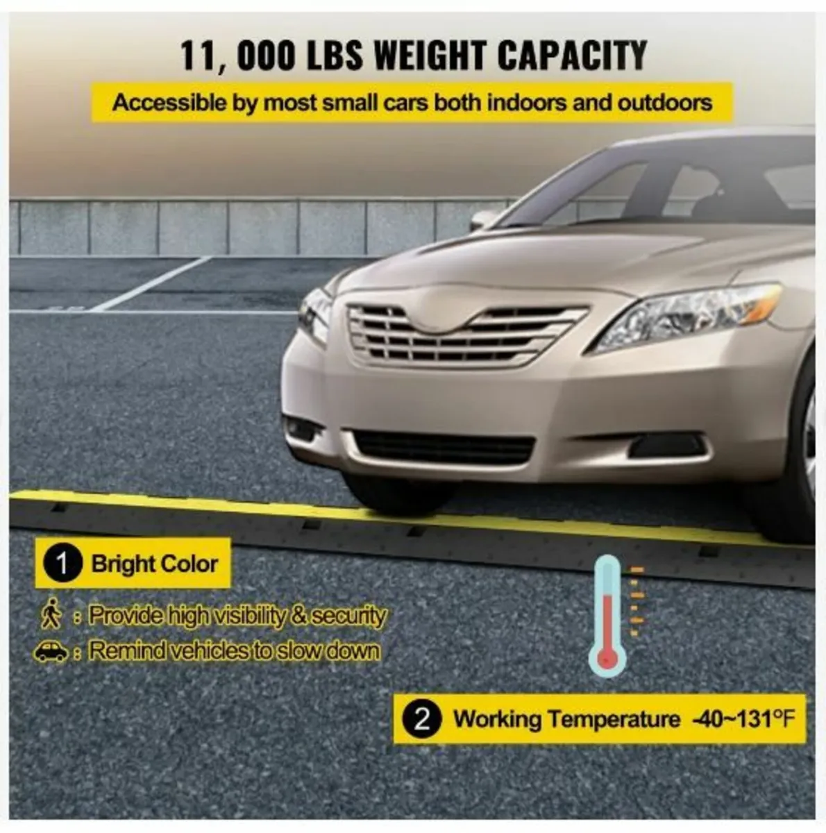 Cable Protector Ramp 101x24.5x5 cm - Image 4
