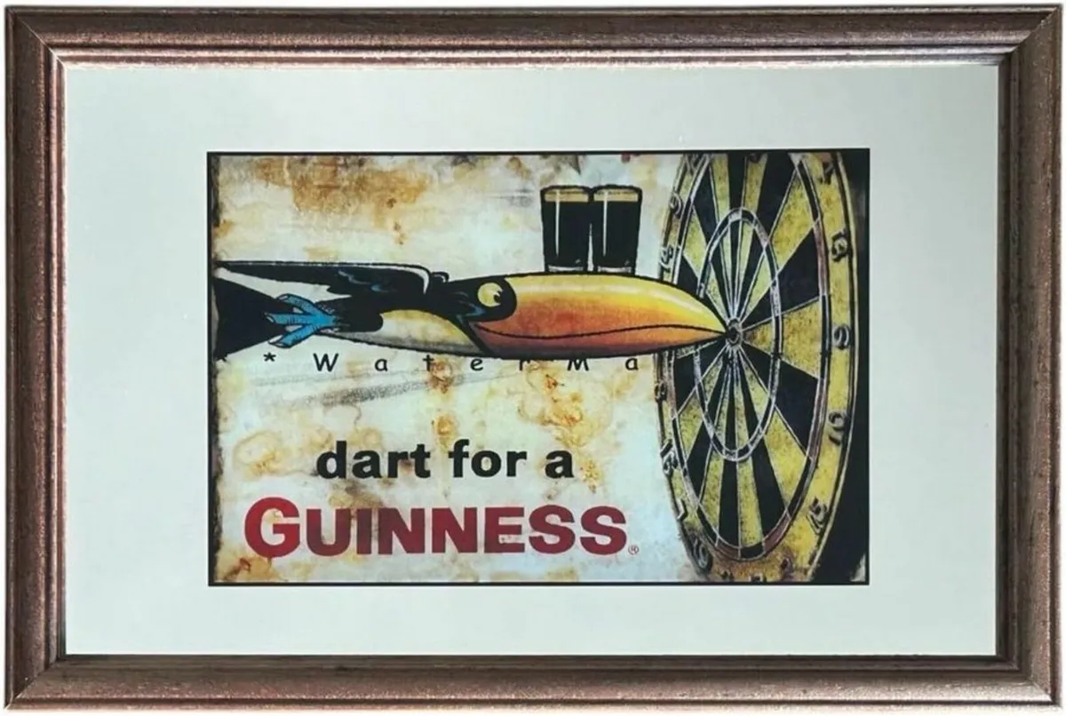 Ex Display 'Darts For A Guinness' Artwork - Image 3