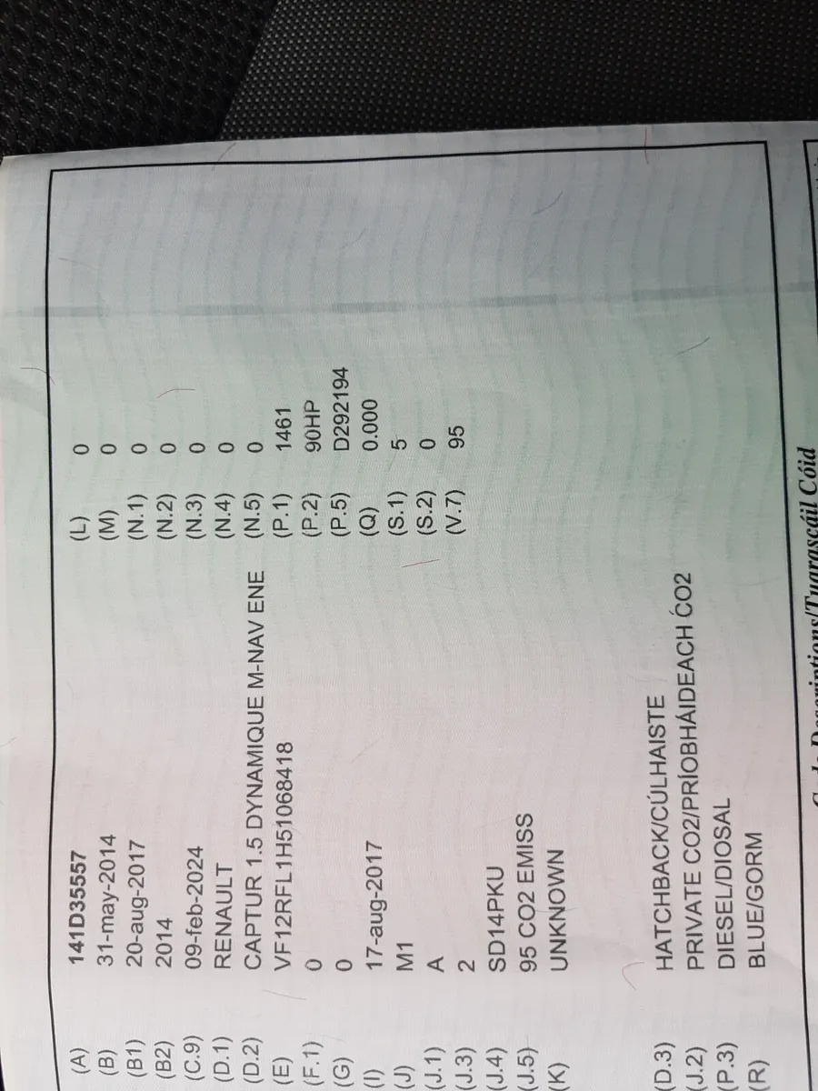 RENAULT CAPTUR 2014 DYNAMIQUE NAV - Image 4