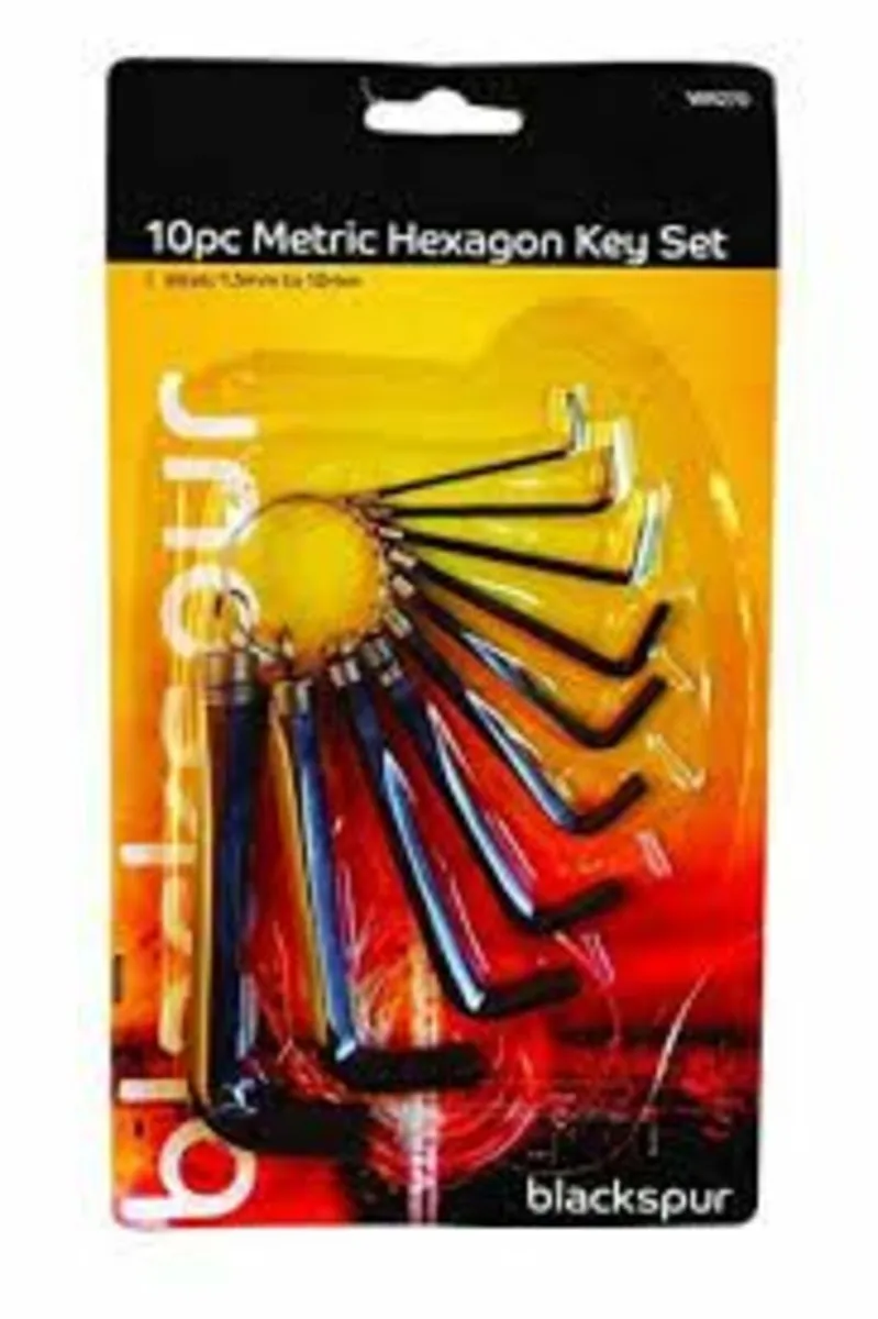 DIY Joblot: 5 Screw Drivers + 10 Allen Hex Keys. - Image 2