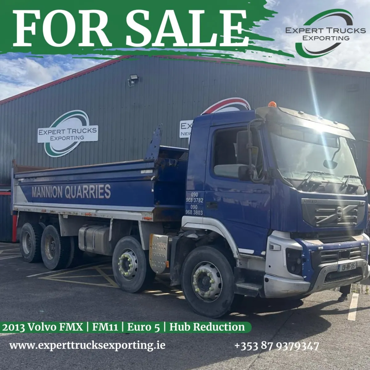 2013 Volvo FMX | FM11 | Automatic | 8x4 | Euro 5