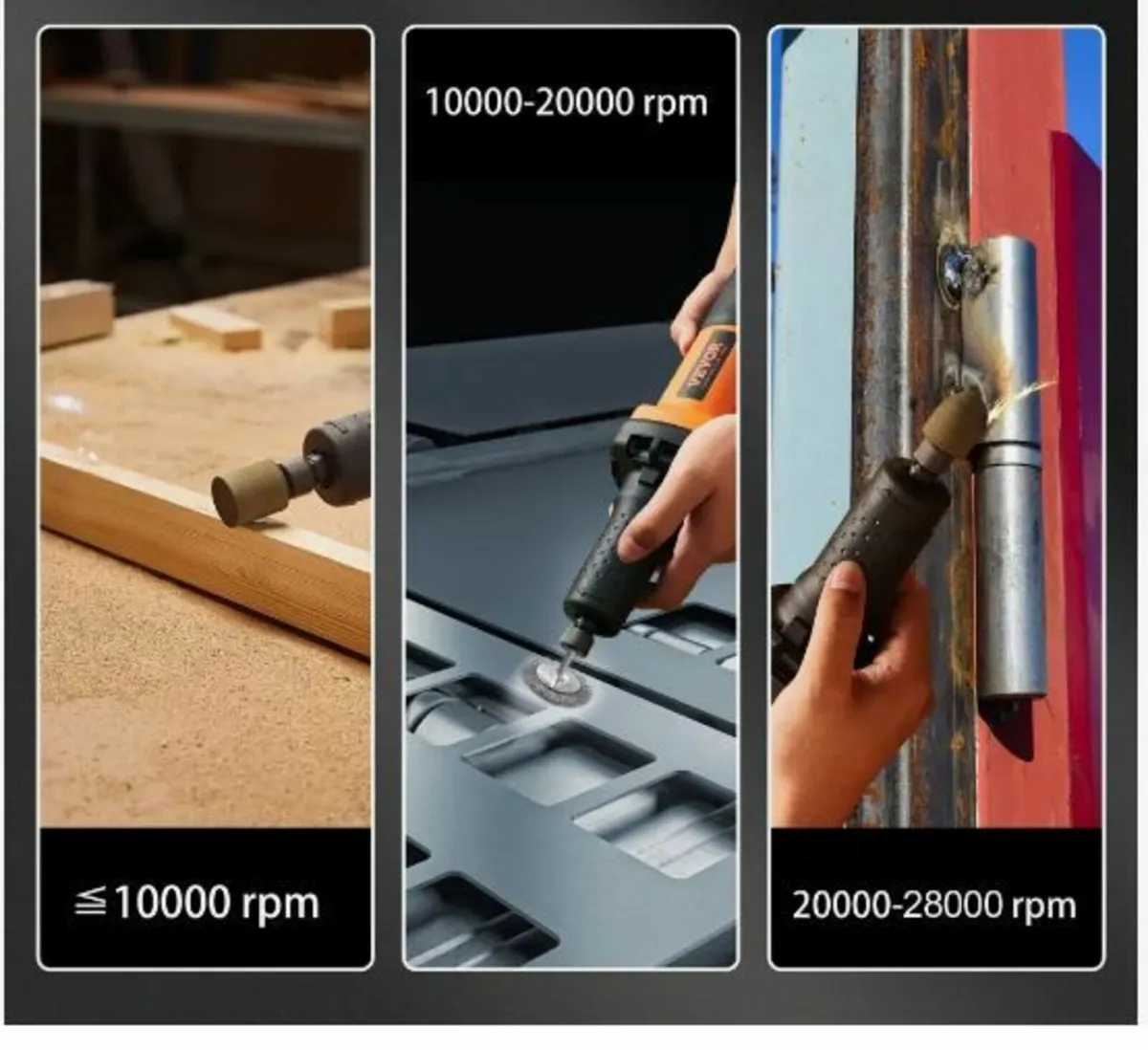 Die Grinder 6.4 mm Heavy Duty Straight - Image 2