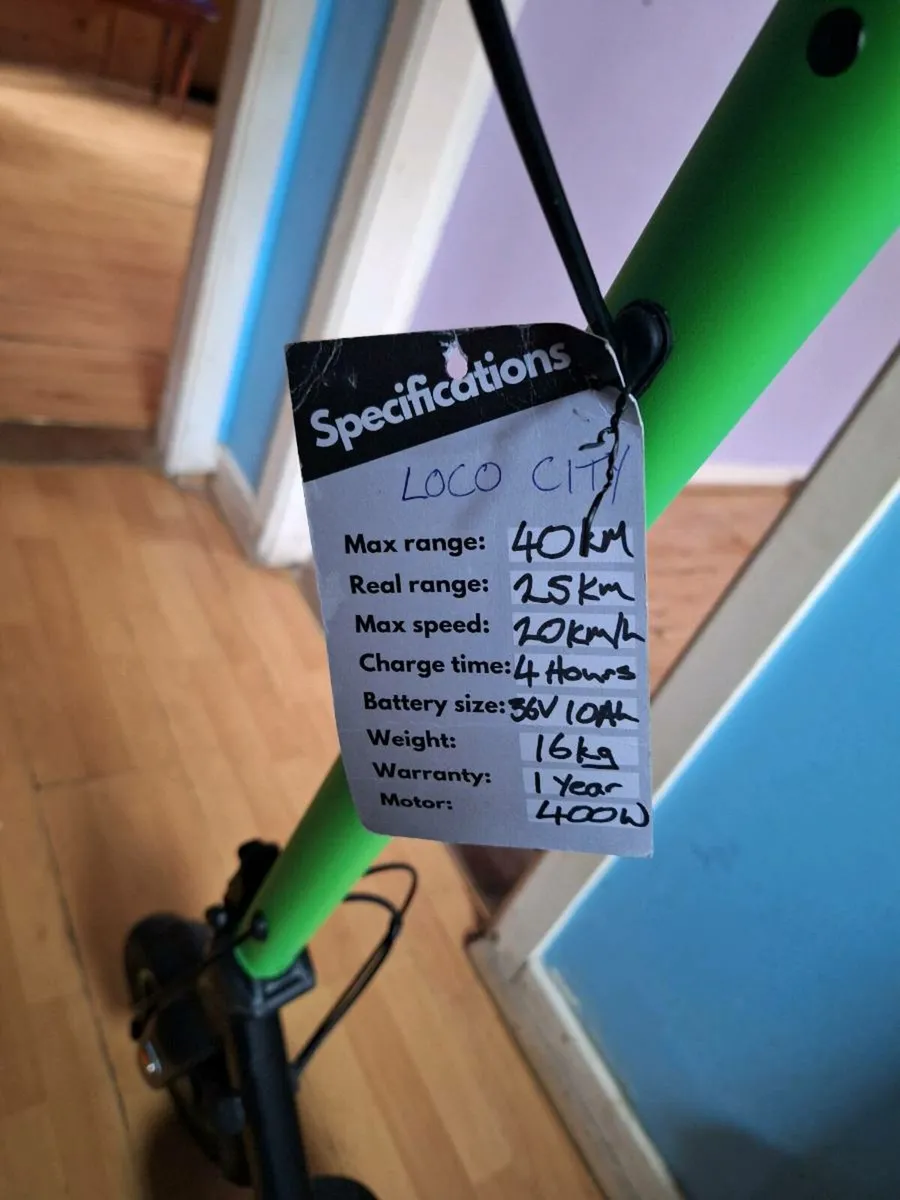 LOCO Scooter (Model Loco City ) like new - Image 1