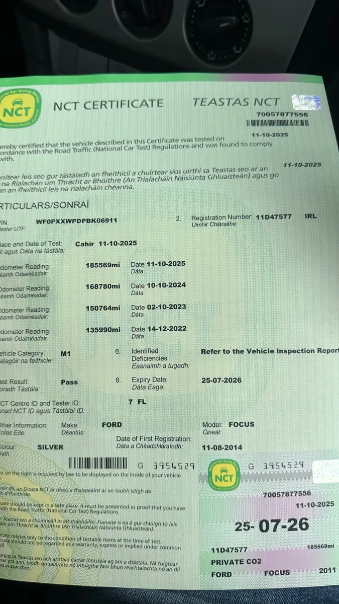 Ford Focus 1.6 Diesel *NEW NCT 07-2026* - Image 4