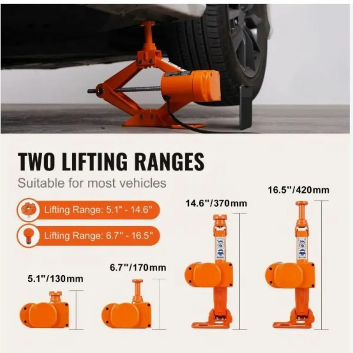 Electric Car Jack Floor Jack 3 Ton - Image 3