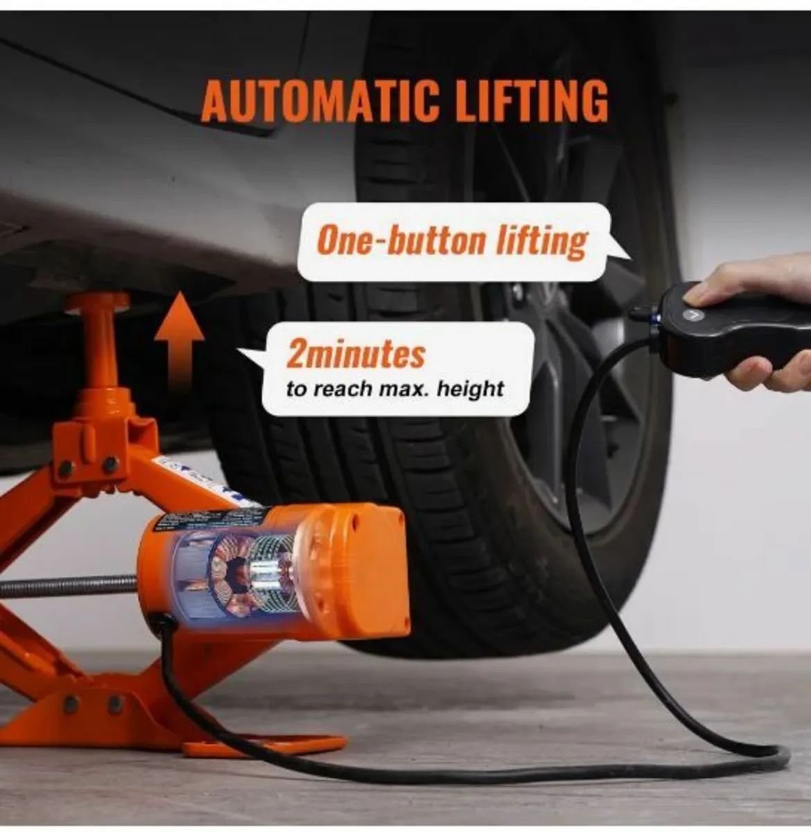 Electric Car Jack Floor Jack 3 Ton - Image 4