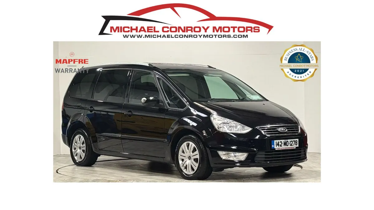 2014 Ford Galaxy Zetec, 7 SEATER - FINANCE AVAILAB - Image 1