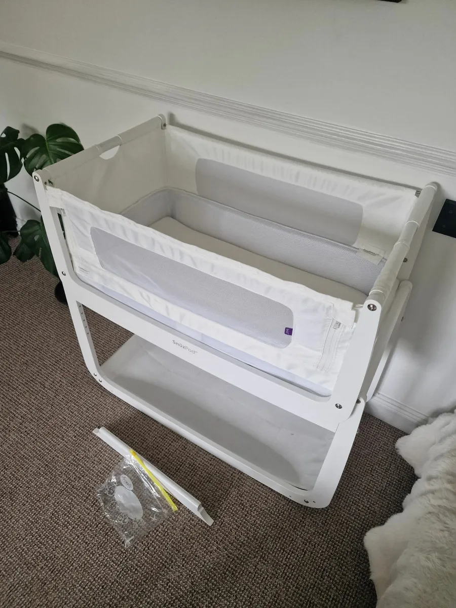 Snuzpod 4 next to me cot crib - Image 4