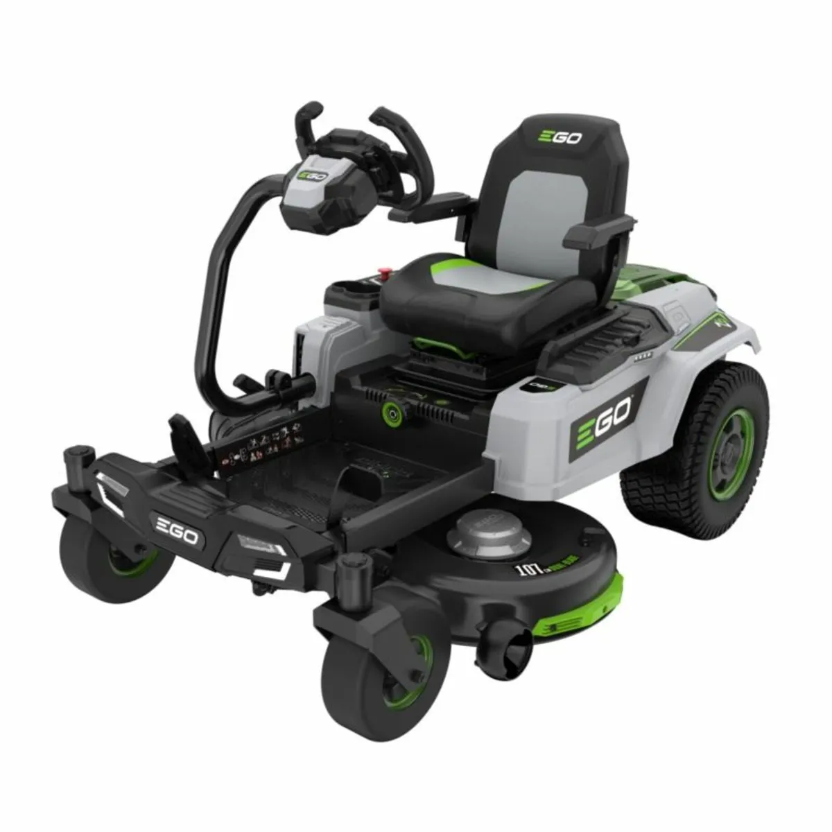 EGO ZT4201E-S ZERO Battery Ride-on Lawnmower - Image 1