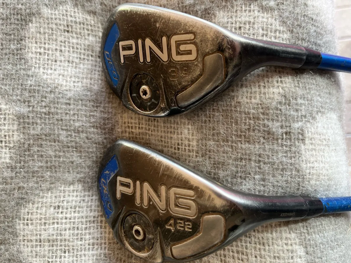 Ping G30 hybrid golf clubs - Image 1
