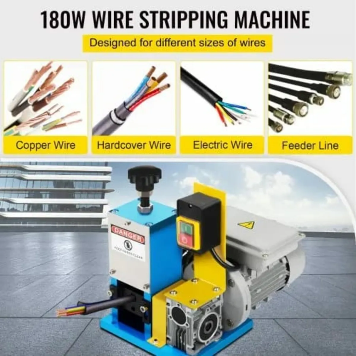 Wire Stripping Machine Φ1.5mm~Φ25mm Portable Autom - Image 3