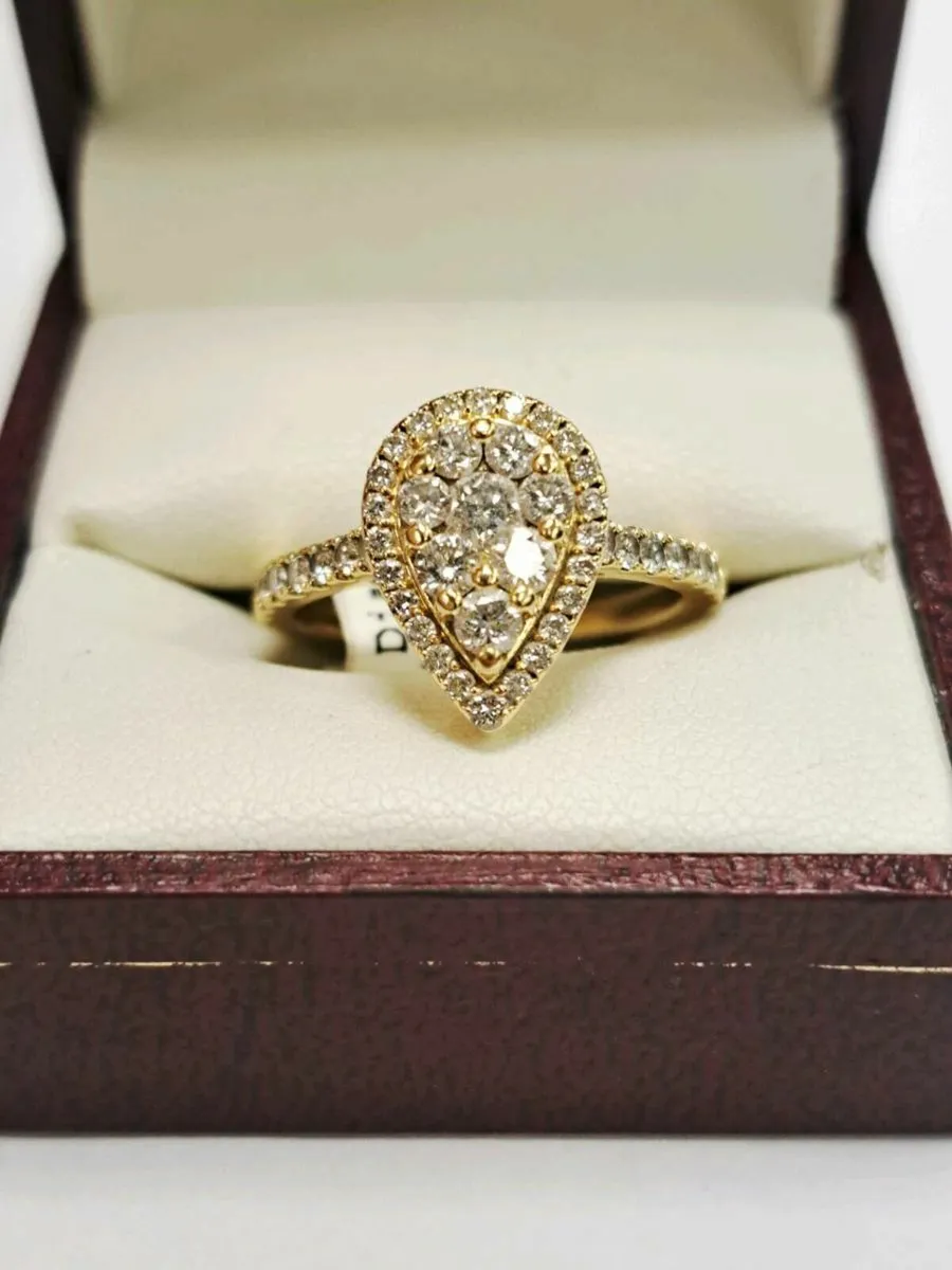 18K Gold Diamond Ring 18CT - Image 1
