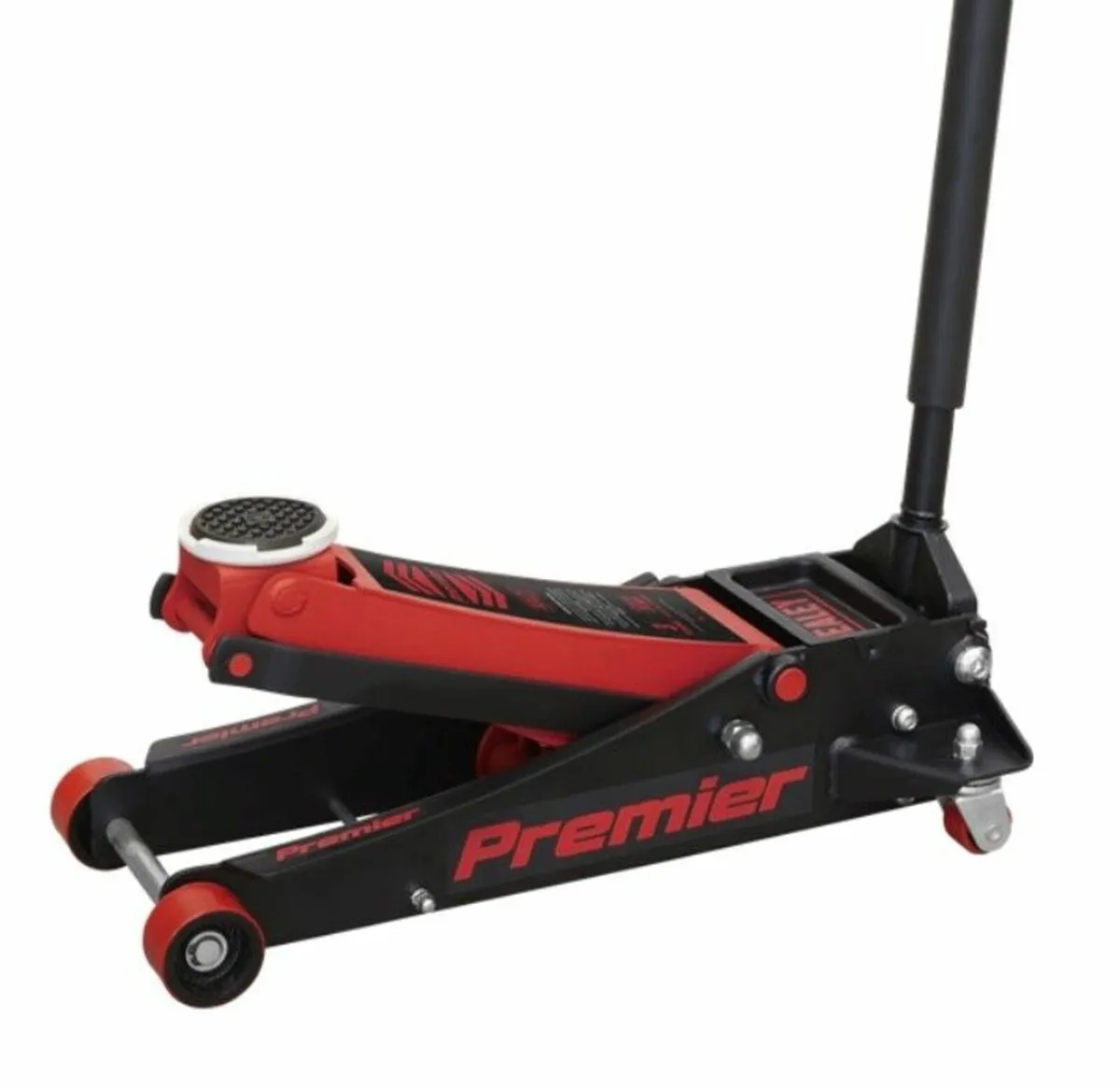 Trolley Jack 3 Tonne Low Profile Rocket Lift – Red - Image 3
