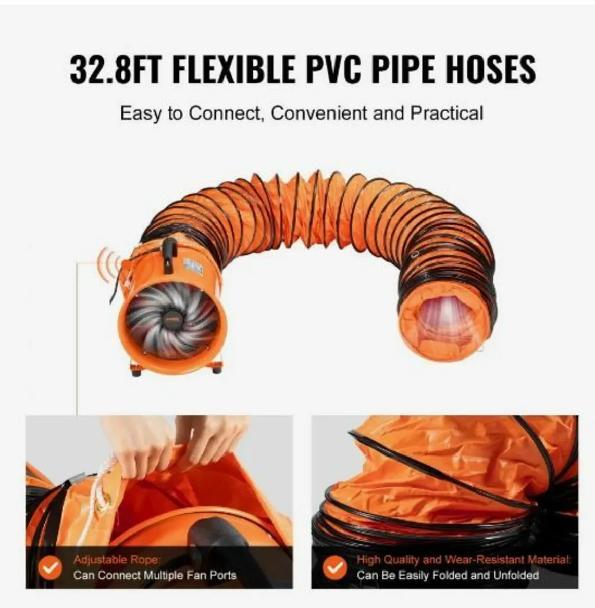 Portable Ventilator, 304.8mm Heavy - Image 2