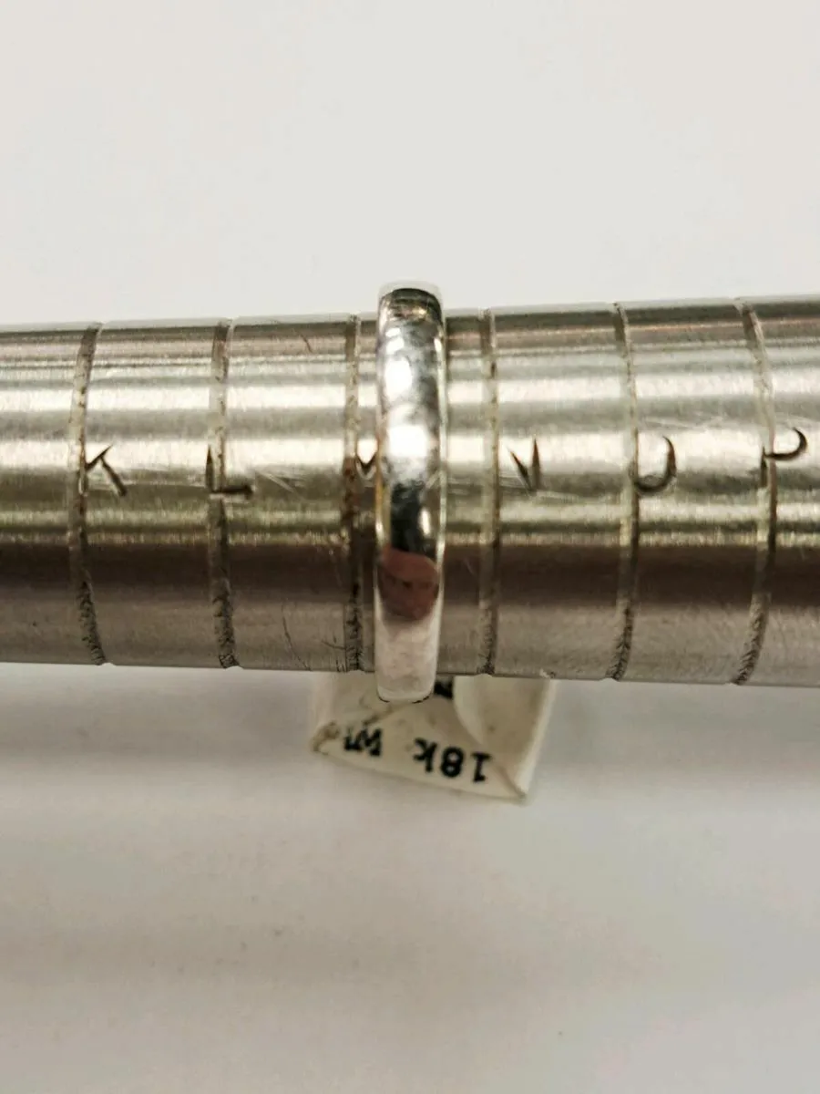 18K Gold White Diamond Ring 18CT - Image 4