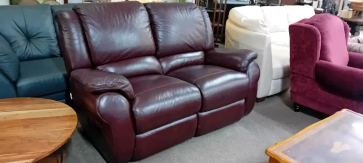 Original Lazeboy Two Seat Recliner Sofa - Image 2