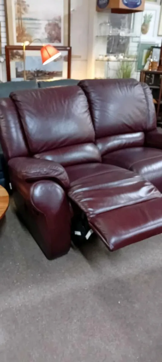 Original Lazeboy Two Seat Recliner Sofa - Image 3