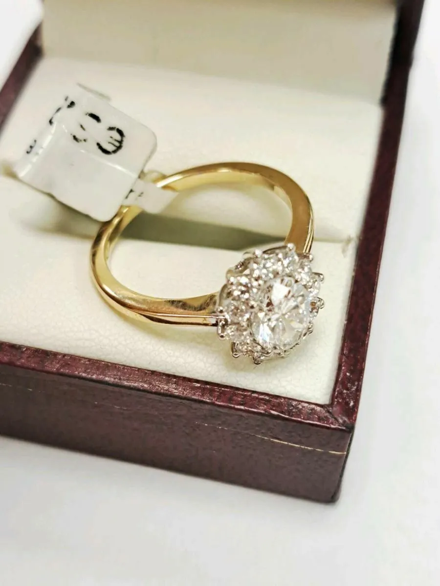 18K Gold Diamond Ring 18CT - Image 4