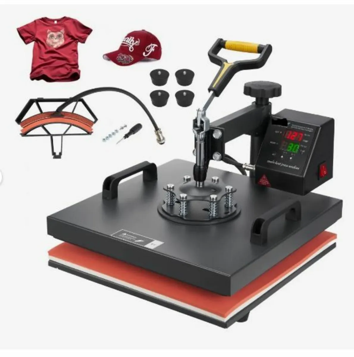 Heat Press Machine, 15x15inch / 38x38cm - Image 3