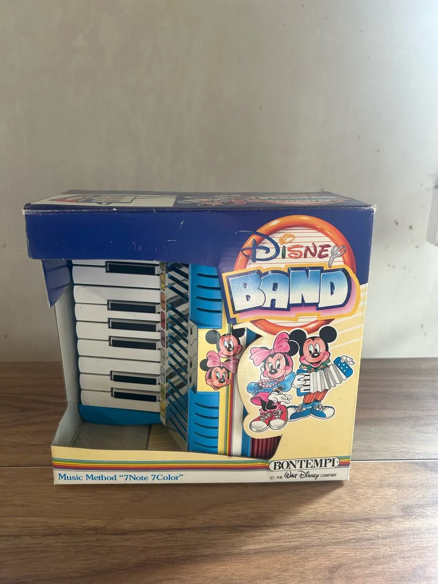 Vintage Disney Band Bontempi Children’s Accordion - Image 1