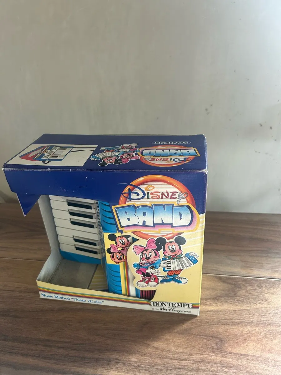 Vintage Disney Band Bontempi Children’s Accordion - Image 2
