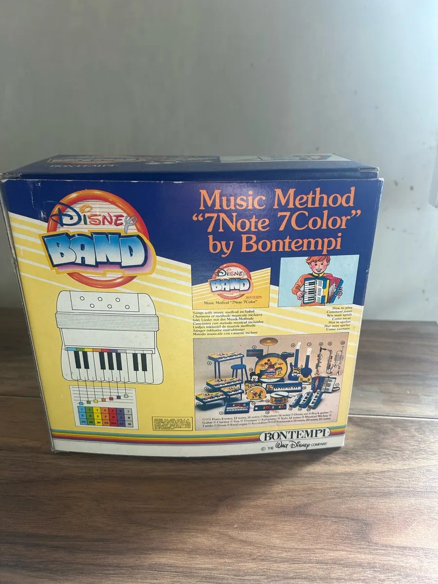 Vintage Disney Band Bontempi Children’s Accordion - Image 3