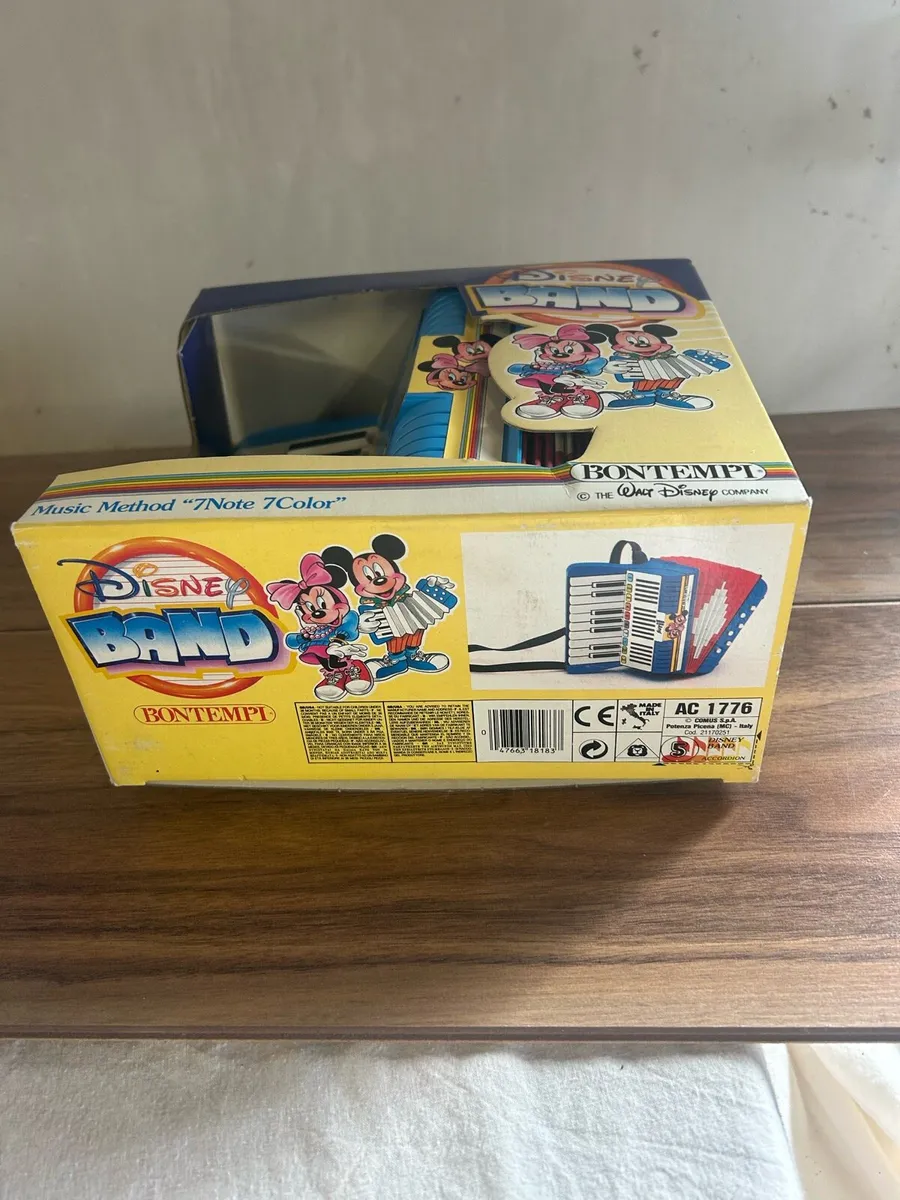 Vintage Disney Band Bontempi Children’s Accordion - Image 4