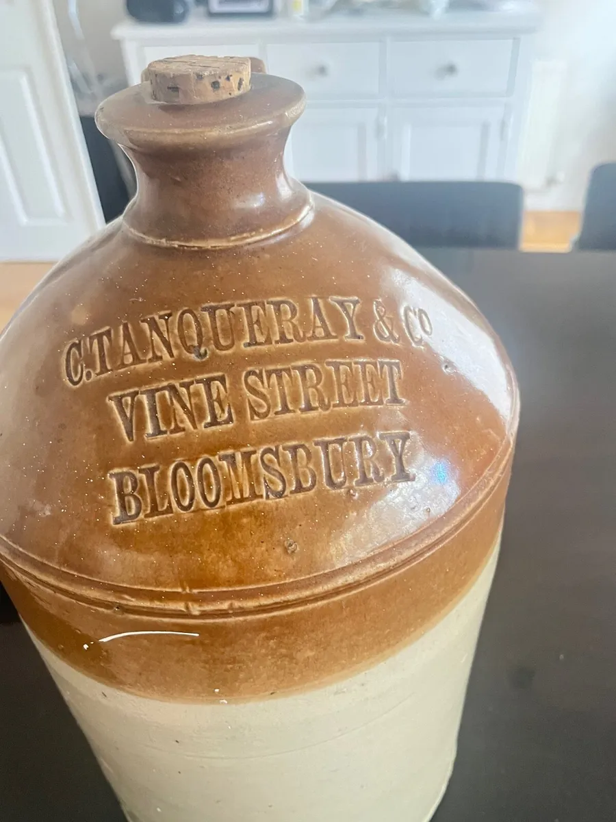 2 large Vintage whiskey ceramic jug - Image 2