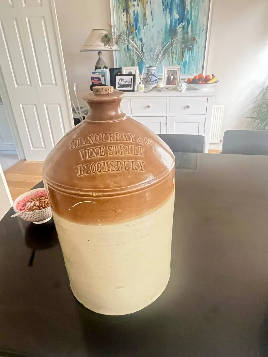 2 large Vintage whiskey ceramic jug - Image 3