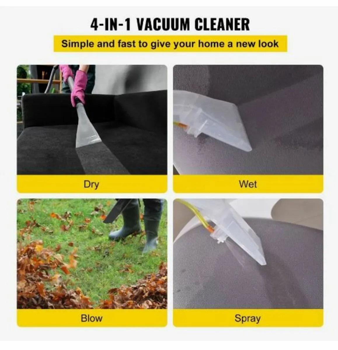 Wet Dry Vacuum Cleaner - Image 2