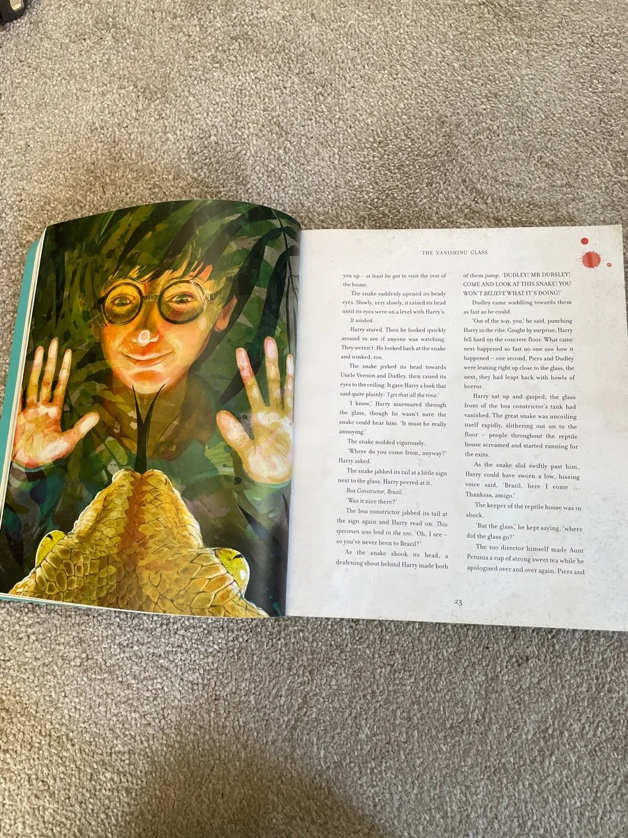 3 Harry Potter illustrated books - Image 3