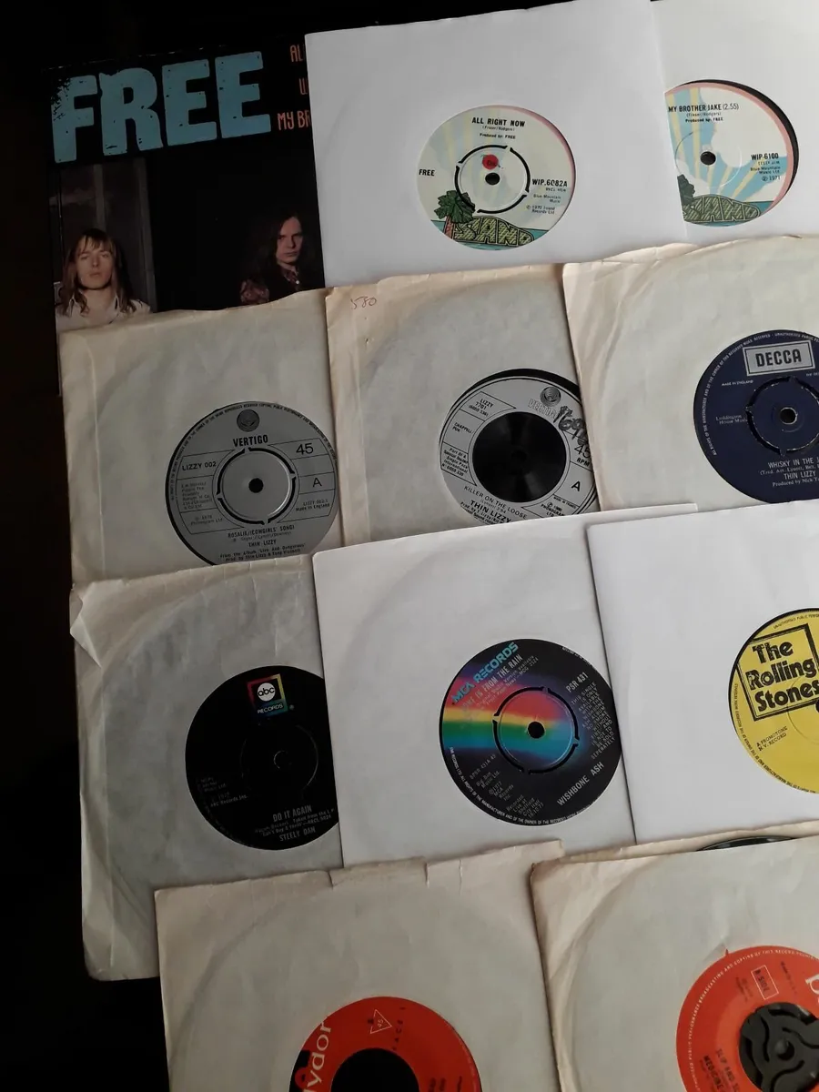 Doobie America Eagles CSN&Y Lindisfarn 7'' Singles - Image 1