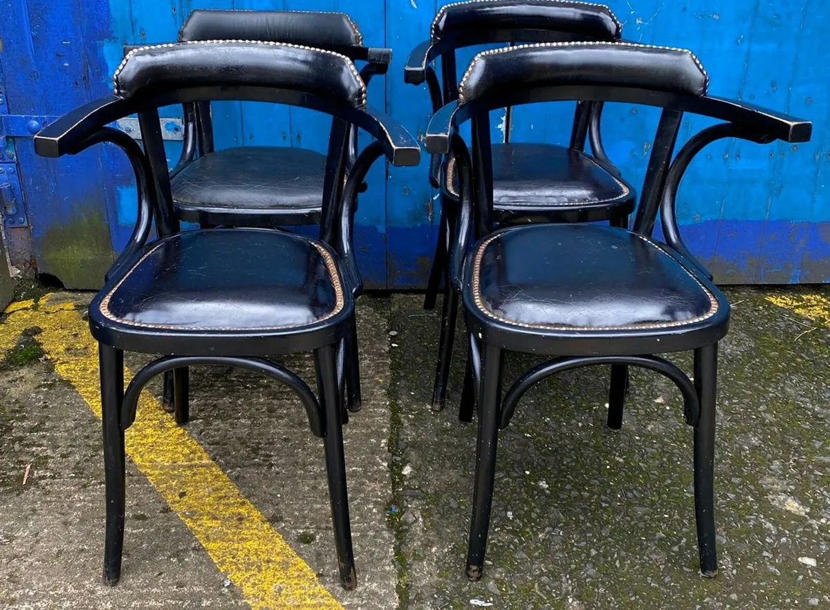 BENTWOOD CHAIRS £35 EACH/4 FOR £125 - Image 1