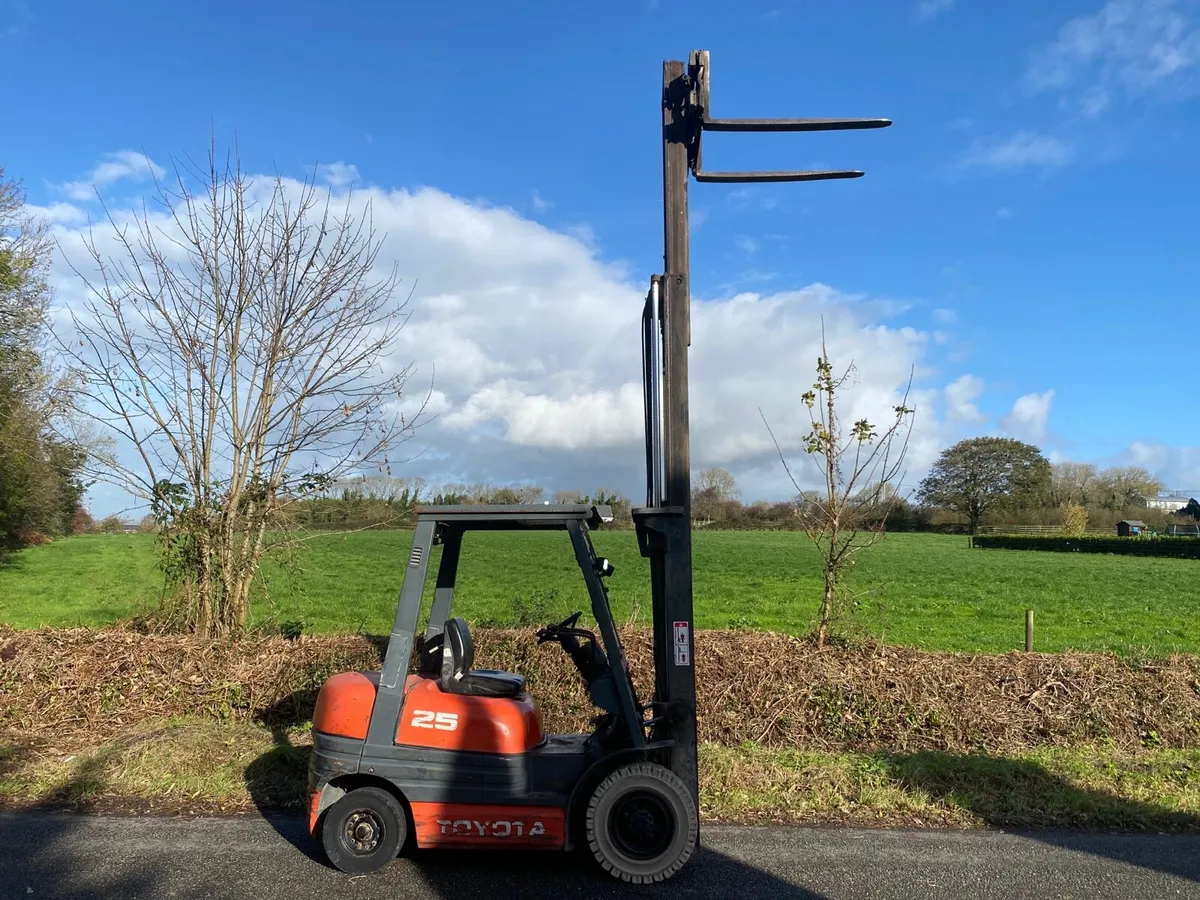 Toyota Forklift diesel container spec - Image 2