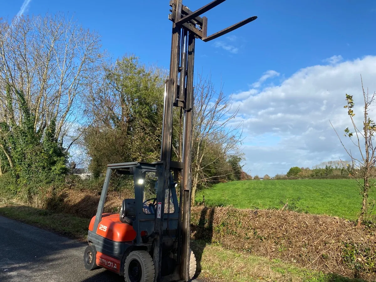 Toyota Forklift diesel container spec - Image 3