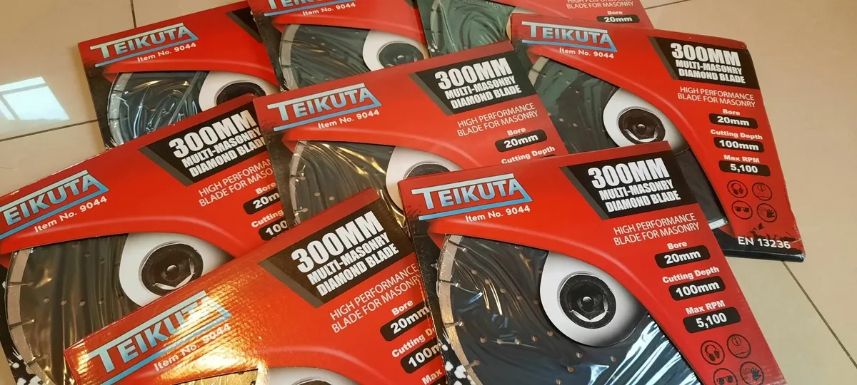 TEIKUTA Wet+Dry 12"-300mm Diamond Blades - Image 2