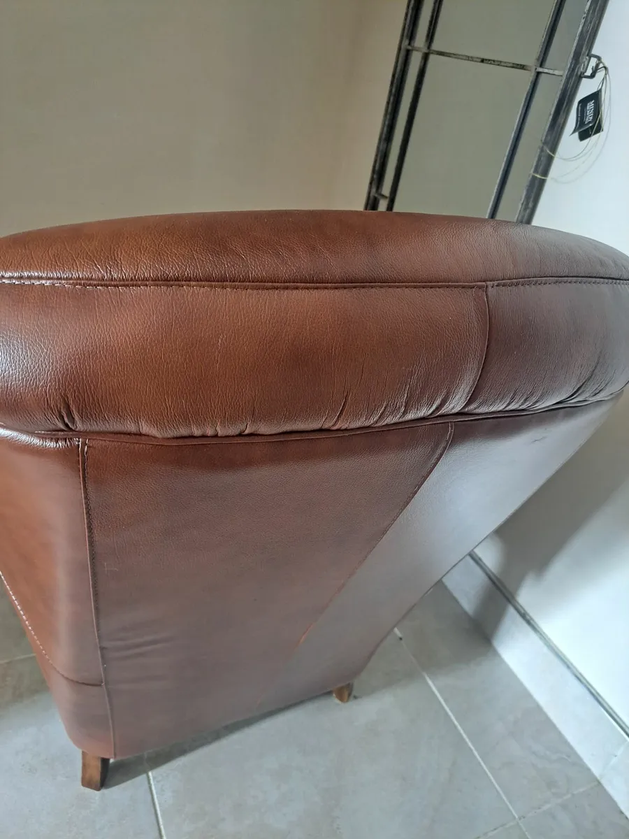 Leather Arm Chair - Image 2