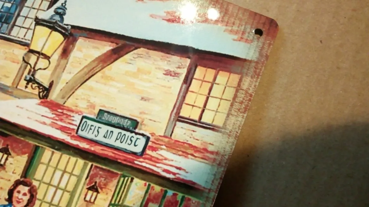 TE 20 Ferguson sign tractor metal sign - Image 4